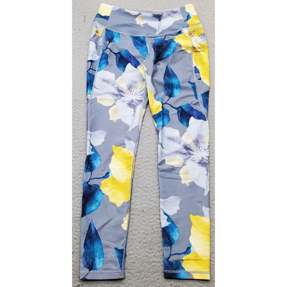 CALIA by Carrie Underwood Energize Printed 7/8 Leggings Womens S Multi Athletic